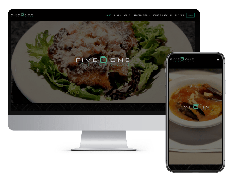 501 Steakhouse Website