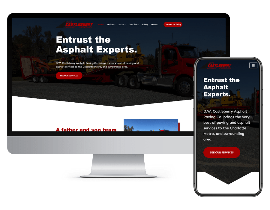 Castleberry Asphalt Website