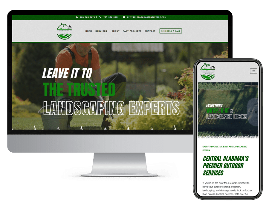 Central Alabama Services Website