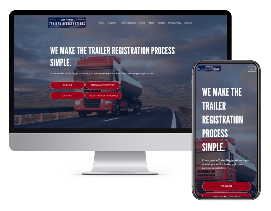 automotive custom website