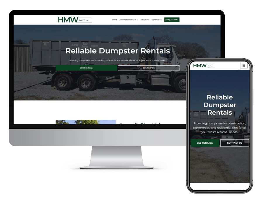 HMW Waste Services website