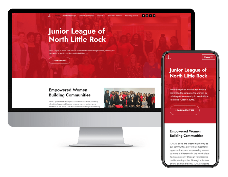 Junior League of North Little Rock Website