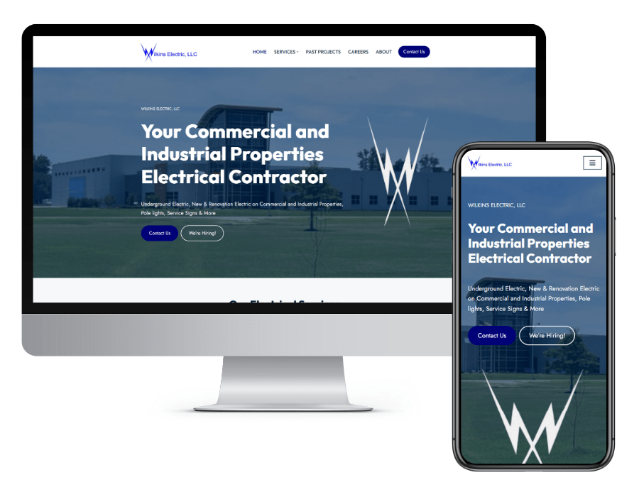 Wilkin's Electric, LLC Website