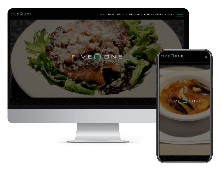 501 Steakhouse Website